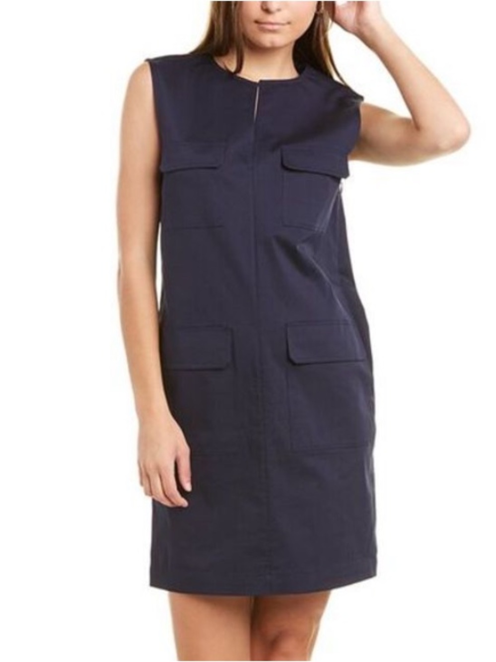 Theory Utilitarian Sleeveless Shift Dress - Midnight Navy 💙💙